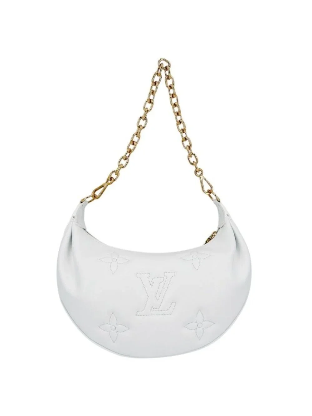 Louis Vuitton For 2-Way Monogram Over the Moon Shoulder Bag Handbag Bubble Gram